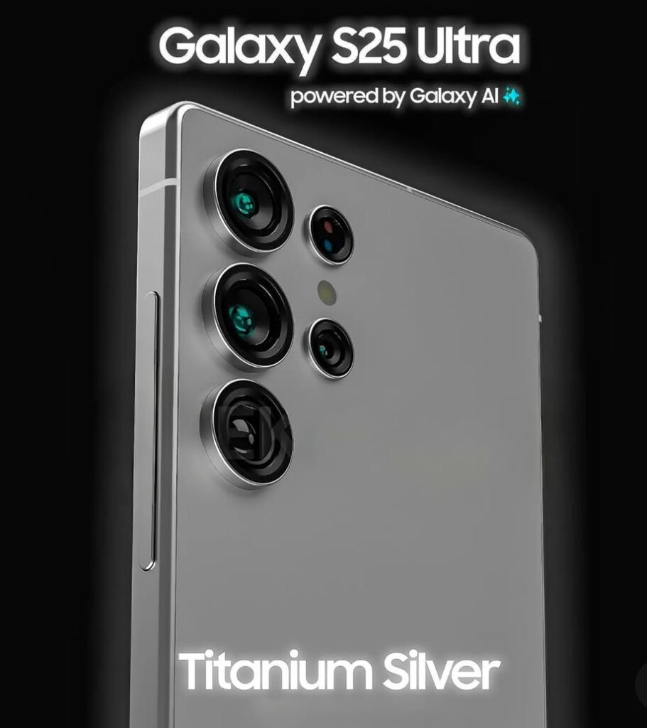 Samsung Galaxy S25 Ultra Leaks Dummies Phone Titanium silver