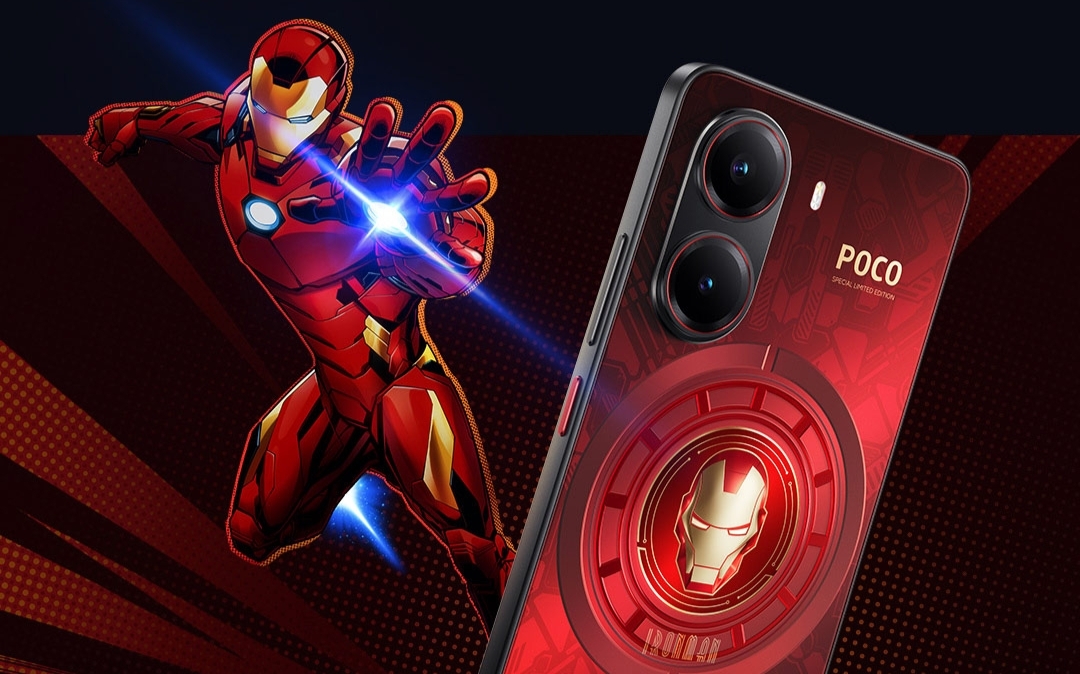 Poco x7 Pro Iron Man edition