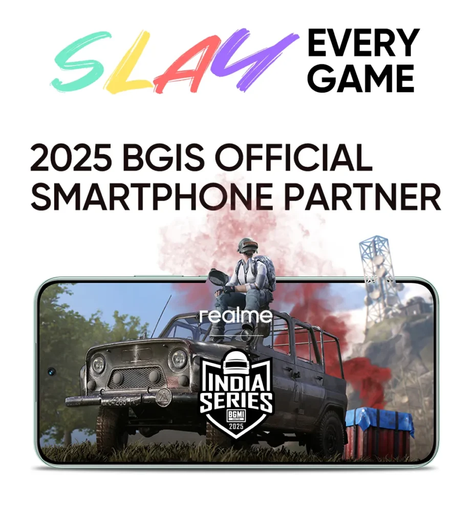 Realme has partnered with KRAFTON to integrate "GT Boost" technology into the Realme P3 Pro design and colour.