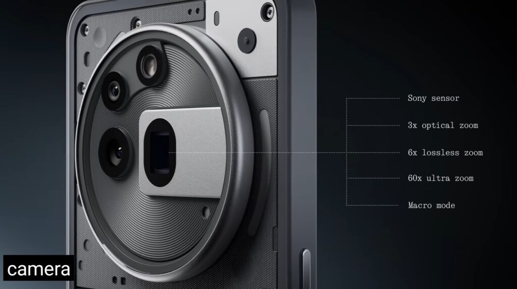 The Nothing Phone 3a series camera
